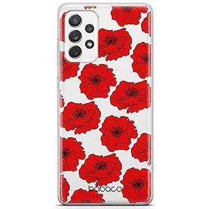 ERT GROUP mobiel telefoonhoesje voor Samsung A33 5G origineel en officieel erkend Babaco patroon Flowers 018 optimaal aangepast aan de vorm van de mobiele telefoon, gedeeltelijk bedrukt