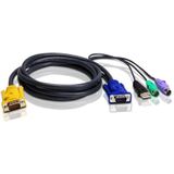 ATEN 5302UP PS/2 USB KVM-kabel 1,8 m