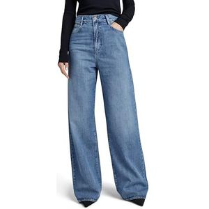 G-STAR RAW Dames Deck 2.0 High Loose Wmn Jeans, Blauw (vervaagde Everglade D23591-d301-g357), 31W / 32L