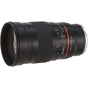 Samyang 135-135 mm f/2.0-22 Telephoto Prime-lens, vaste Prime 135 mm F2.0 ED UMC Teleph, Sony E, zwart
