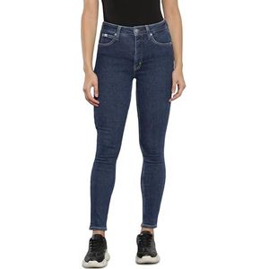 Calvin Klein Jeans Dames High Rise Skinny Broek, Denim Medium, 34W / 30L