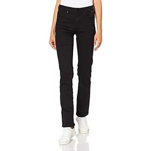 Mavi Daria Straight Jeans voor dames, Double Black Str, 28W x 28L