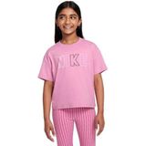 Nike - T-shirt - Meisjes - Zacht Katoen - Ruime Pasvorm