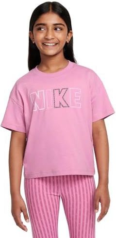 Nike - T-shirt - Meisjes - Zacht Katoen - Ruime Pasvorm