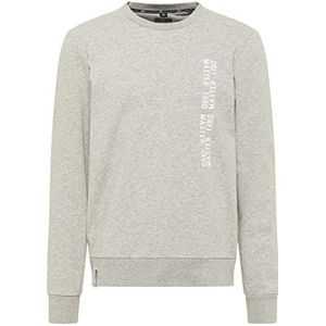 DreiMaster Maritim Sweatshirt voor heren, grijs melange, XL