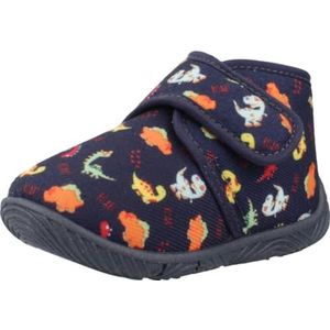 Chicco Enkellaarzen met klittenbandsluiting, pantoffels, blauw, 20 EU, Blauw, 20 EU