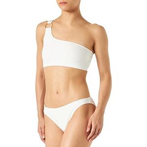 KENDALL & KYLIE Damesbikini, Af-wit, XL