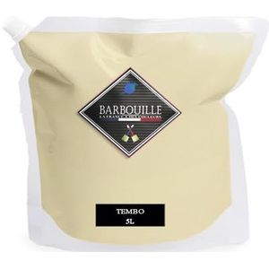 Tembo Acrylverf, wasbaar, mat, wand- en plafondverf, 5 l, beige & natuur