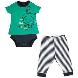 Samen baby jongens body shirt + legging smallcity - maat - 36 maanden (98 cm)