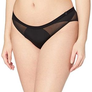 S by sloggi Symmetry Low Rise Cheeky Hipster voor dames, zwart, 36