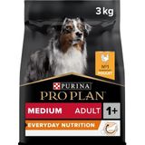 PURINA PRO PLAN Medium volwassen hondenvoer droog met OptiBALANCE, rijk aan kip, per stuk verpakt (1 x 3 kg)