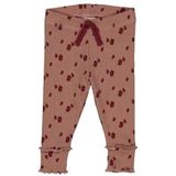 Müsli by Green Cotton baby-meisjes apple leggings, Daydream/Cabernet/Bark, 56