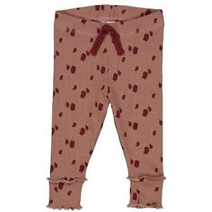 Müsli by Green Cotton baby-meisjes apple leggings, Daydream/Cabernet/Bark, 56