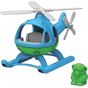 Green Toys Helicopter, Blue, 5.875 in*9.625 in*6.125 in