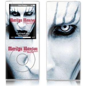 MusicSkins Marilyn Manson - Manson Guns voor Apple iPod nano (4e generatie)