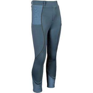 HKM Claire Siliconen volledige zitting Leggings voor kinderen Rokerig Blauw 98/104