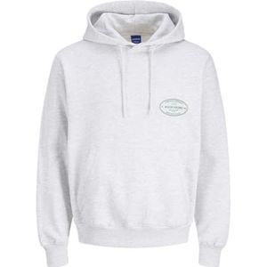 Jack & Jones - Joryork Graphic Hoodie - Helder Wit - Sweatshirt