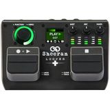 SHEERAN LOOPER + Dual Track-pedaal voor gitaar, bas, keyboard, zang en meer, met 128 loops-opslag, 4 looping-modi, LED-scherm en audio-interface