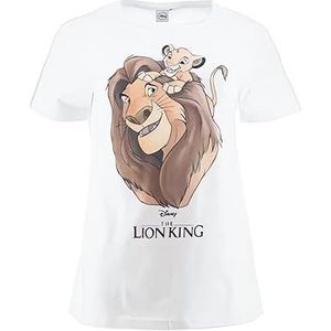 Disney Meisjesshirt, Wit, M