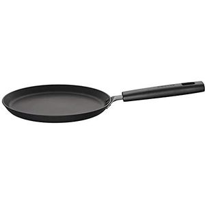 Fiskars Pannenkoekenpan, voor alle kookplaten, Ø 22 cm; aluminium/kunststof, krasbestendig, antiaanbaklaag, zwart, Hard Face, 1052229