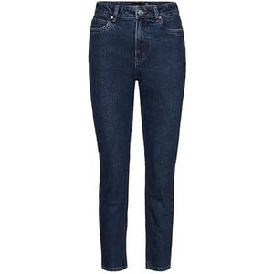 VERO MODA Jeansbroek voor dames, donkerblauw (dark blue denim), 27W / 34L