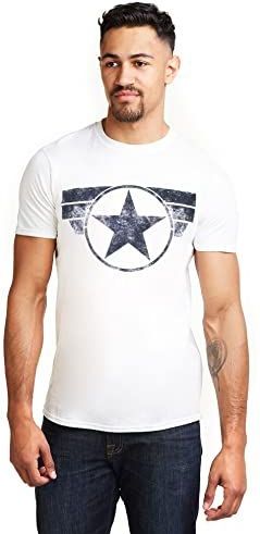 Marvel - Captain America - T-shirt - Wit