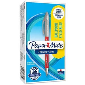 PAPER MATE Balpen FLEXGRIP Elite, rood