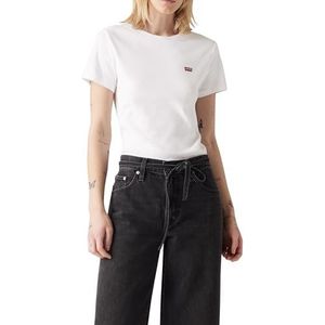 Levi's Essential Hm Ss Tee T-shirt voor dames, wit., S