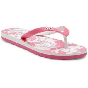 Roxy Tahiti sandaal, super roze/wit, 37 EU, Super Roze Wit, 37 EU