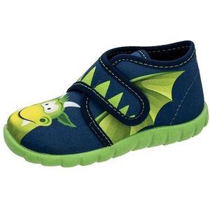 Fischer Flexi Mule voor jongens, Blauw Groen, 6 UK Child