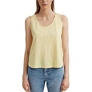 edc by ESPRIT T-shirt voor dames, 745/Light Yellow, XS