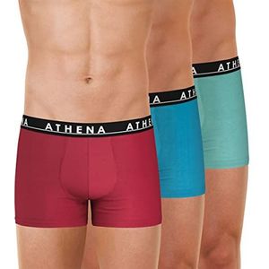 Athena ondergoed heren, rood/blauw/lagune, XXL
