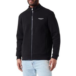 Hackett London Heren Am Track Fz Sweatshirt, Zwart (zwart), XXL