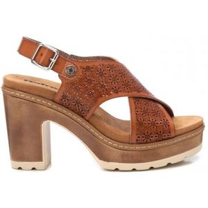 Refresh - Damessandalen - Bruin - Synthetisch - Gespsluiting