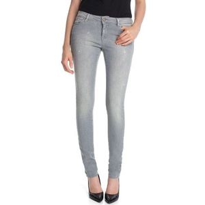 edc by ESPRIT Skinny jeans voor dames, grijs (C Grey Denim 995), 27W x 34L