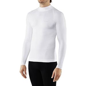 FALKE SK Impulse functioneel shirt voor heren, functioneel garen, zwart, wit, ademend, voor sport, skiën met lange mouwen, compressie, minder risico op letsel, 1 stuk