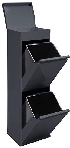 Inbouwprullenbak - RVS - 30 Liter