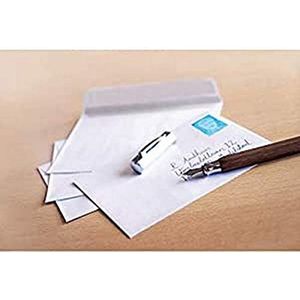 Envelop Jaarhuis 114x162 C6 zakelijke post wit zelfklevend 80gr 500st
