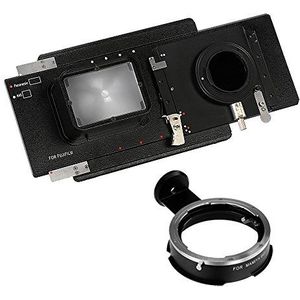 Vizelex RhinoCam voor Fujifilm X-Mount MILC camera's (zoals Fuji X-Pro1, X-E2, X-T1) met Mamiya 645 (M645) lensadapter - voor Shift Stitching 645 Size en Panoramic Images