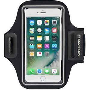 Nathan Stridesport jogging-accessoire smartphone looparmband zwart