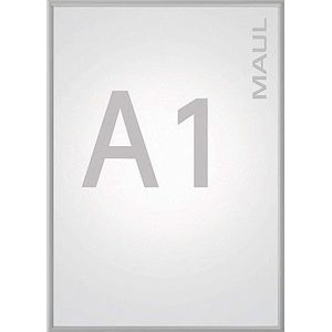 Maul 6604108 klaplijst A1, posterlijst aluminium, 87,2 x 63 x 1,2 cm (H x B x D), 1 stuk