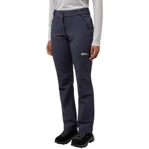 Jack Wolfskin Activate Thermic Pants W Wandelbroek voor dames, GRAPHITE, 21 Kurz