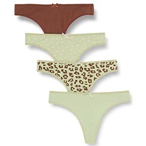 VERO MODA VMBETTY String voor dames, 5-pack (5 stuks), groen, M