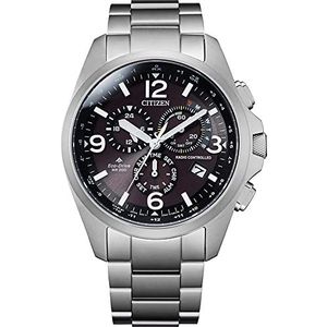 Citizen Heren chronograaf Eco-Drive horloge Promaster Sky, Zilver, armband
