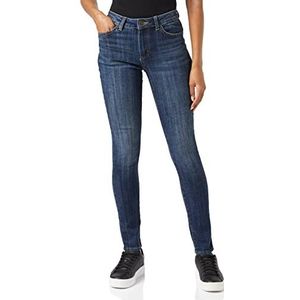 Lee Legendary Skinny Jeans voor dames, Lagoon Blue, 33W x 31L