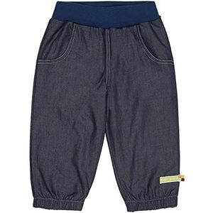 loud + proud Unisex babybroek denim, GOTS-gecertificeerd uitrusting voor kleine kinderen.