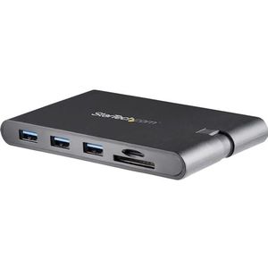 StarTech.com USB-C Multiport Adapter met HDMI en VGA - Mac en Windows - 3x USB 3.0 - SD/micro SD - PD 3.0 - MacBook Pro USB C Adapter