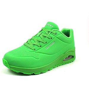 Skechers - Uno Stand on Air - Sportschoenen - Zwart - Synthetisch Durabuck