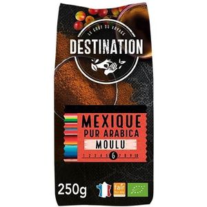 Destination Koffie Mexico Gemalen, 250 g, 1 Units