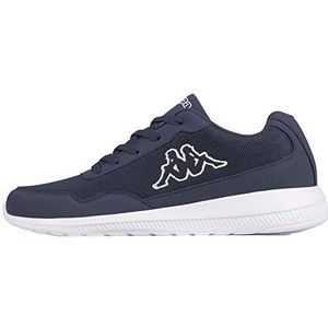 Kappa Uniseks Follow XL sneakers voor volwassenen, Blauw Navy White 6710, 49 EU